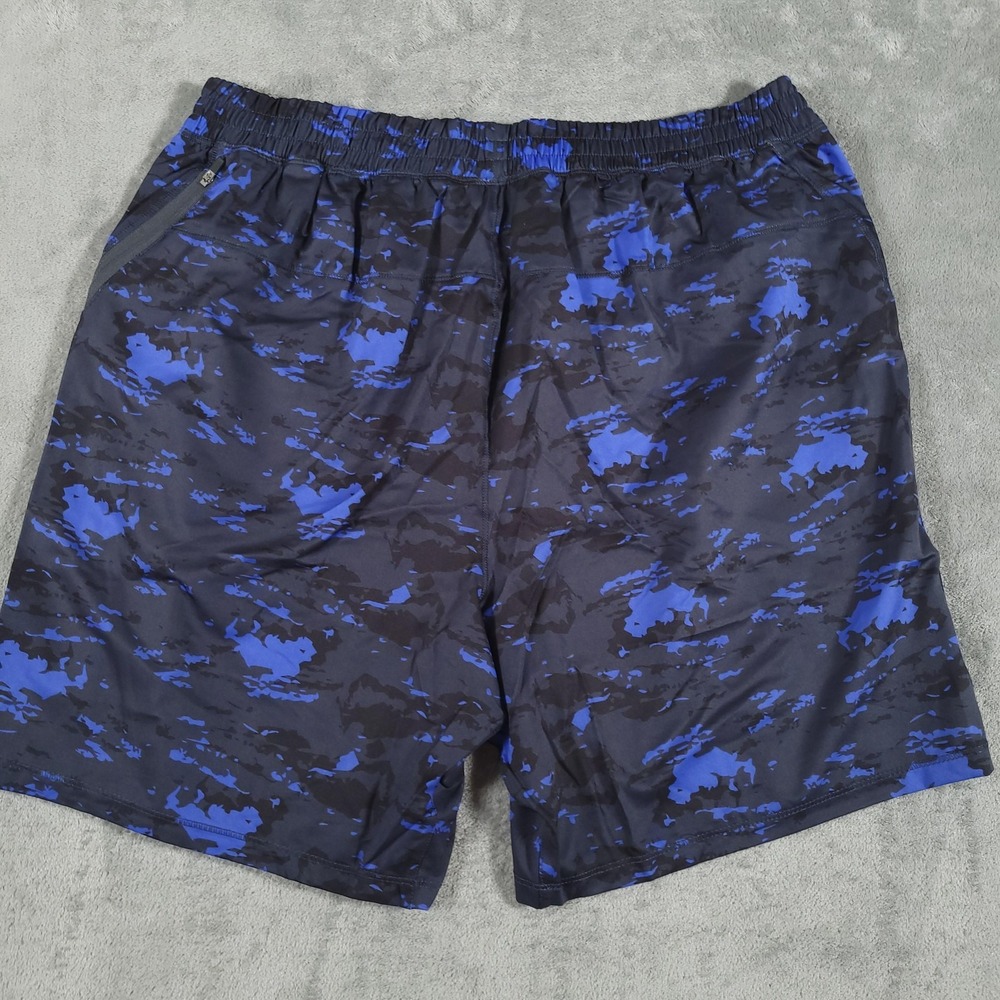 tasc Performance Shorts Mens XL Blue Weightless 7in Terrain Camo Active Running - Picture 10 of 12